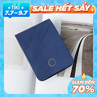Ví sen, da bò thật 100%, bóp mini cầm tay J4M cho nam và nữ đựng tiền và thẻ, VSX19