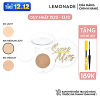 Phấn nước siêu kiềm dầu Lemonade Supermatte Cushion 15g