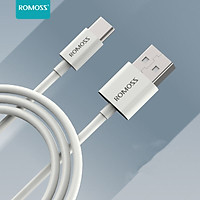 ROMOSS CB308type-c data cable fast charging is suitable for Huawei Mate30/20/P40/Honor 20/Xiaomi 10/9/Samsung mobile phone charging cable Android USB-C adapter 1m