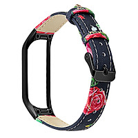 〖Follure〗Leather Watch Replacement Strap For Samsung Galaxy fit-e R375+ Metal Frame