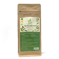 Trà Thảo Dược (Herbal Tea for Liver)- Trà giải độc gan Viet Healthy 150gr, làm từ lá bạc hà, hạt kế sữa, bồ công anh, rễ ngưu bàng, quế, nghệ, bạch đậu khấu, giúp gan thải độc, loại bỏ độc tố, giảm cholesterol trong máu