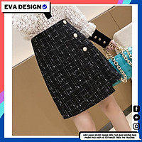 CHÂN VÁY NỮ NGẮN DÁNG A, CHẤT DẠ TWEED HOT TREND 2021 SIÊU SANG CHẢNH, LÊN DÁNG CỰC XINH