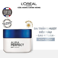 Kem dưỡng trắng da vitamin L’Oreal Paris Aura Perfect ban ngày SPF17 PA++ 50ml (Kem ngày)