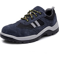 Giày Lao Động Da Lộn Chống Thủng Strongman LG-161