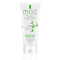Gel Rửa Mặt Sáng Da Dịu Nhẹ M.O.C - chiết xuất Saffron dành cho da nhạy cảm, phục hồi da tổn thương - Giảm nhờn, kháng viêm, ngừa mụn, tăng sinh Collagen, tăng đề kháng cho da, ngăn ngừa lão hóa