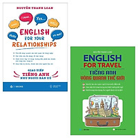 Combo English For Travel – Tiếng Anh Vòng Quanh Thế Giới + Giao Tiếp Tiếng Anh Như Người