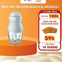 Máy xay ăn dặm 0.3L Bear QSJ-A01F2 (GR-B03V2) Hàng chính hãng