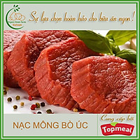 Nạc Mông Bò Úc (Thích hợp cho các món: lúc lắc, bít tết, nướng,...) - 350G {Giao nhanh HCM}