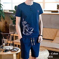 Bộ ngẵn chất đũi, ĐŨI TỰ NHIÊN thoải mái, Mềm mát, Nhìn là yêu mặc là thích vô cùng
