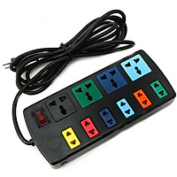 Ổ cắm điện 4D + 6S dây 3mx2- 4D6S32 và Ổ cắm điện 4D + 6S dây 5mx2- 4D6S52