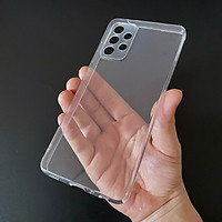 Ốp lưng silicon Gor cho Samsung Galaxy A52 5G siêu mỏng, có gờ bảo vệ camera- Hàng nhập khẩu
