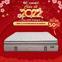 Nệm lò xo túi Dunlopillo Elizabeth mềm mại, dẻo dai, thoải mái tối ưu - Hệ thống viền quanh 4 góc giúp nệm không xẹp lún