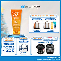Kem chống nắng toàn thân dạng gel sữa không gây nhờn rít Vichy Ideal Soleil Body Milk Gel SPF50 UVB+UVA 200ml