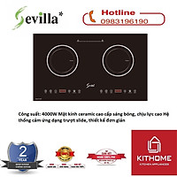 Bếp Điện Từ Đôi Sevilla SV-189T - Hàng Chính Hãng