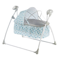 Nôi Ru Ngủ Cao Cấp Tự Động Có Nhạc Điều Kiển Từ Xa Mastela SG327 - Xanh
