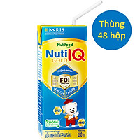 Thùng 48 hộp Sữa Bột Pha Sẵn Nuti IQ Gold 180ml