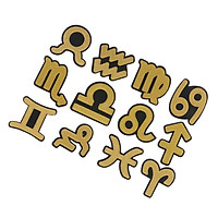 12pcs DIY Embroidery Patches Iron On/Sew On Patches for Clothing Decor