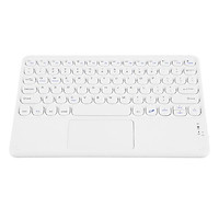 Mini Di Động Không Dây Bàn Phím Máy Tính Bảng Có Bàn Di Chuột Tròn Keycap Slim Bàn Phím Không Dây Cho iPad Cực Bàn Phím