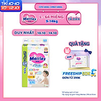 Đủ size Tã/bỉm dán Merries Jumbo đủ size M76/L64