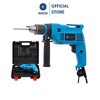 Bộ khoan động lực Kachi MK212 550W - Màu xanh - Hàng chính hãng