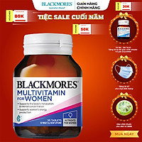 Blackmores Womens Vitality Multi 50v - Vitamin tổng hợp dành cho phụ nữ, tăng cường sức đề kháng toàn diện Blackmore Úc