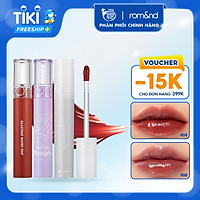 Son Tint Bóng Siêu Lì, Căng Mọng Môi Hàn Quốc Romand Glasting Water Tint 4g
