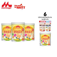 Combo 3 hộp sữa Morinaga số 2 Chilmil 850gr/ hộp - Nguyên tem, nguyên đai