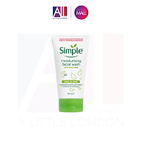 Sữa rửa mặt cho da khô Simple Moisturising Facial Wash 150ml