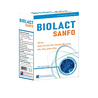 Biolactsanfo - men vi sinh công nghệ bao vi nang cho người bị viêm đại tràng, rối loạn tiêu hóa