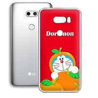 Ốp lưng dẻo cho điện thoại LG V30 - 01253 7879 DOREMON12 - in hình Doremon - Hàng Chính Hãng