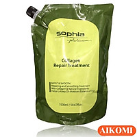 (Chính Hãng) Ủ TÓC COLLAGEN - KEM Ủ TÓC PHỤC HỒI COLLAGEN SOPHIA 1000 - 1500ML