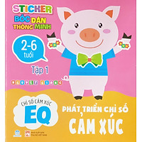 NDB - Stickẻ bóc dán thông minh 2-6 tuổi - tập 1 , chỉ số phát triển cảm xúc EQ
