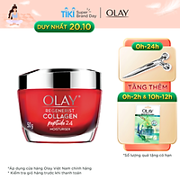Kem Dưỡng Ẩm Ngăn Ngừa Lão Hóa Olay Chứa Hợp Chất Collagen Peptide 24 50ml