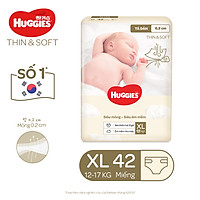 Tã dán cao cấp Hàn Quốc Huggies Thin & Soft M54/L46/XL42