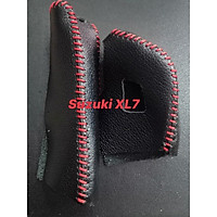 Bọc cần số & phanh tay dành cho xe Suzuki Ertiga, Swift, XL7 (AT)-da thật