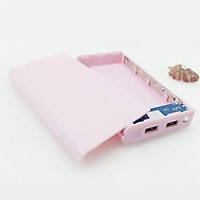 Power Bank Case Battery Charger Portable No Welding for Smartphone LED Flashlight Charging