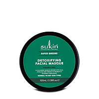 Mặt nạ đất sét thải độc Sukin Super Greens Detoxifying Facial Masque 100ml