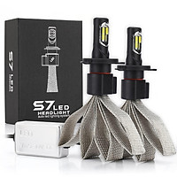 2Pcs H4 Headlight Replacement Bulb S7 Car LED Car Signal Lighting Lamp Universal Application