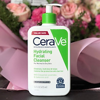 sữa rửa mặt Cerave Hydrating Facial Cleanser dành cho da khô 473ml