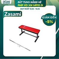 Ghế vớt tạ Zasami Kèm 1 đòn 1m2 vớt tay ( chưa gồm tạ )