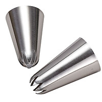 Jakeno Baking Tools Cookies Cognac Mouth Cream Twisted Flower Two-Piece Set