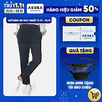 Quần tây nam công sở cao cấp AKUBA form regular, co giãn nhẹ, chất liệu mềm mịn ,thoáng mát thấm hút mồ hôi tốt 01T0039