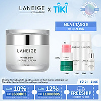 Kem Dưỡng Trắng Da Laneige White Dew Sherbet Cream 50ml