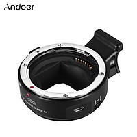 Andoer EF-NEX IV Lens Mount Adapter Ring High Speed Digital Auto Focus Compatible with Canon EF/EF-S Mount Lens to Sony