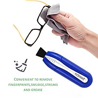 Eyeglass Sun Glass Glasses Cleaner Portable Lens Spectacles Cleaner Soft Brush