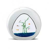 Bể cá tiểu cảnh phong thủy mini để bàn YA01