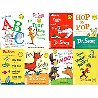 Bộ 8 Cuốn Sách Song Ngữ Dr. Seuss Kinh Điển Giúp Trẻ Học Tiếng Anh  (Quà Tặng: Cây Viết G