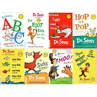 Bộ 8 Cuốn Sách Song Ngữ Dr. Seuss Kinh Điển Giúp Trẻ Học Tiếng Anh (Tặng Kèm Tickbook)</s