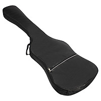 Electric Bass Guitar Bag Backpack 20mm Padded for Electric Bass and Guitar Black (Black)