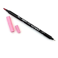 Bút lông hai đầu màu nước Marvy LePlume II 1122 - Brush/ Extra fine tip - Bubblegum Pink (67)